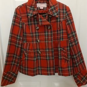Plaid Winter Coat